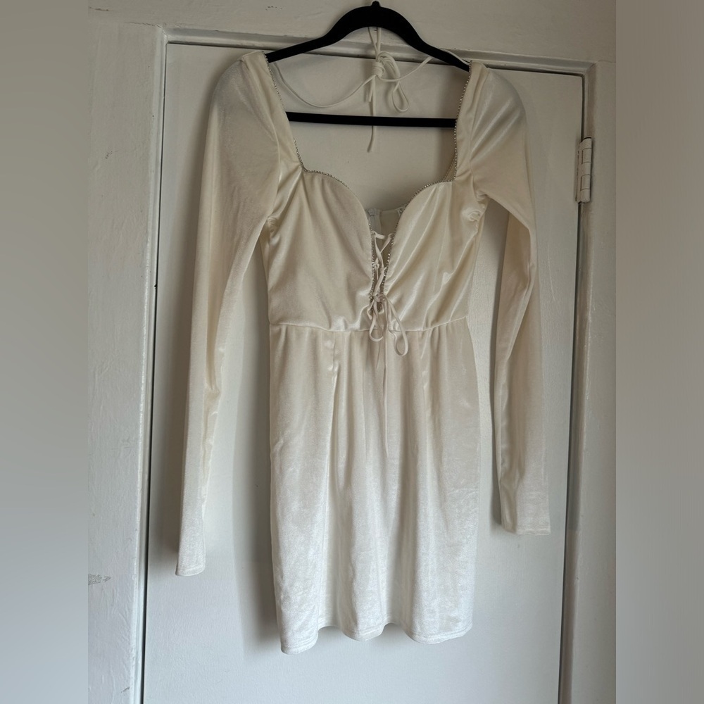 Lucy in the Sky‎ off white mini dress size medium
